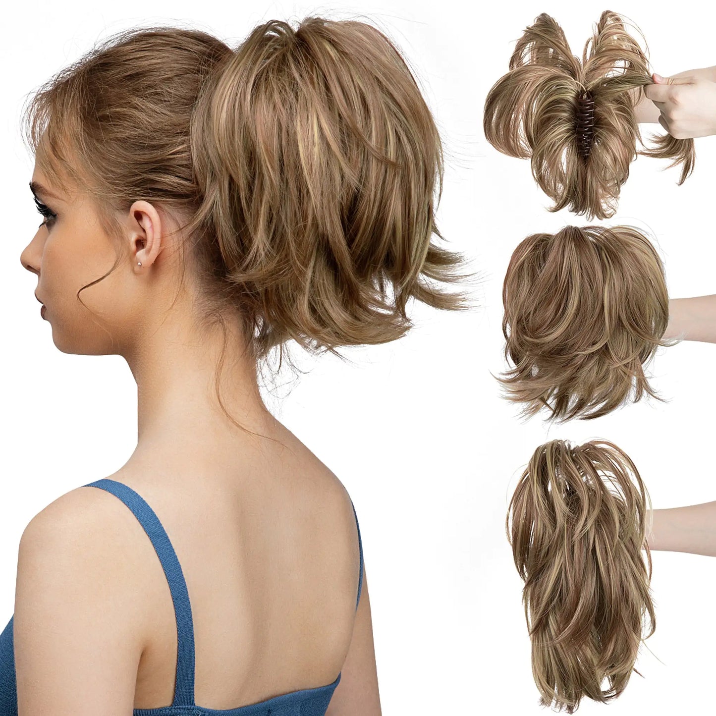 Clip In Ponytail Hair Extensions - PureSelect