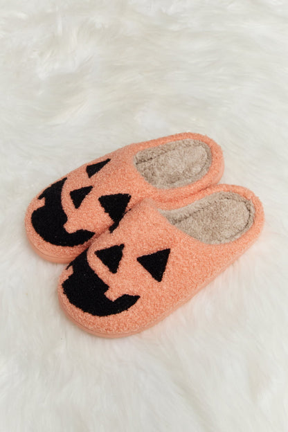 Melody Printed Plush Slide Slippers - PureSelect