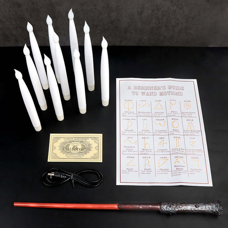 Remote-Controlled Flameless Floating Candles – Warm Flickering Light