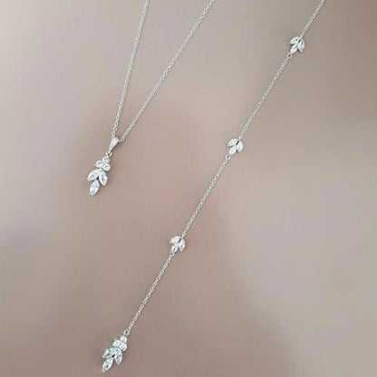 Back Chain Body Chain Bridal Jewelry Simple