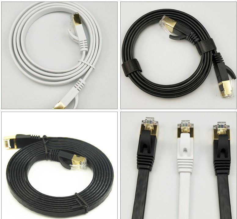 High Speed 10 Gigabit Flat Network Cable