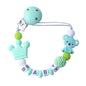 Baby silicone pacifier chain