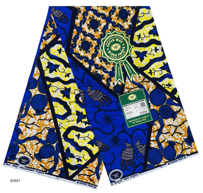 Printed Super Wax Fabric African