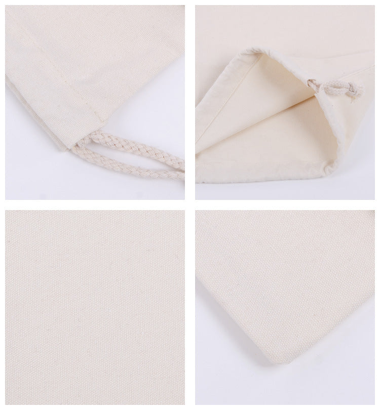 Environmentally Friendly Drawstring Cotton Storage Bag