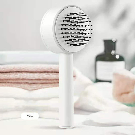 3D Air Cushion Self-Cleaning Hair Brush for Curly Hair