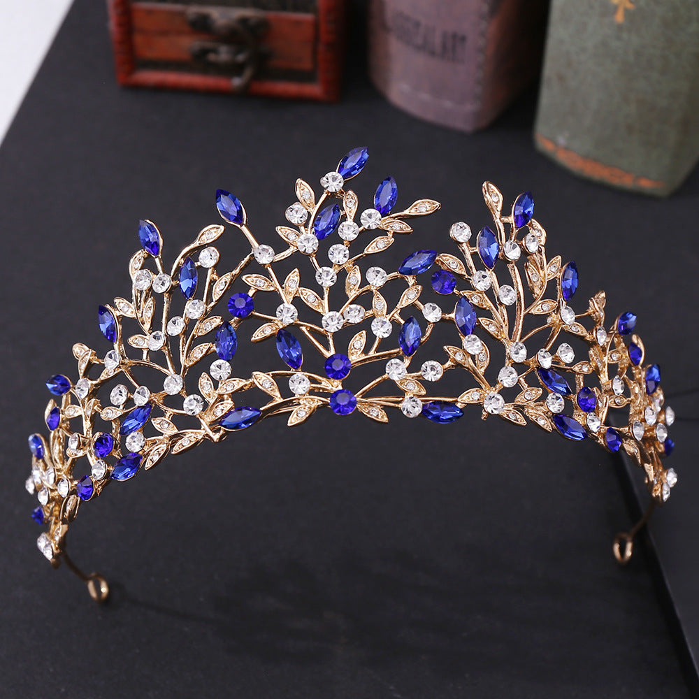 Vintage Rhinestone Headdress Crown