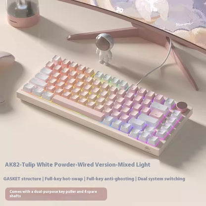 Creative Colorful Keyboard for Home Office Gaming