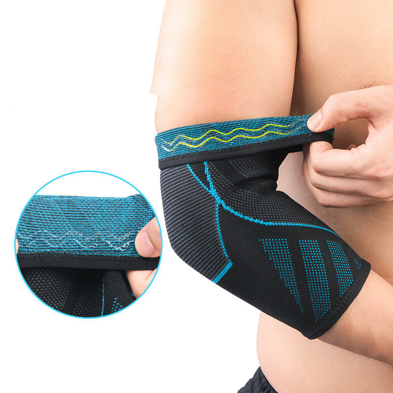 Sports Elbow Guard Knitted Non-slip Pressure Elbow Sleeve Fitness Protective Gear - PureSelect