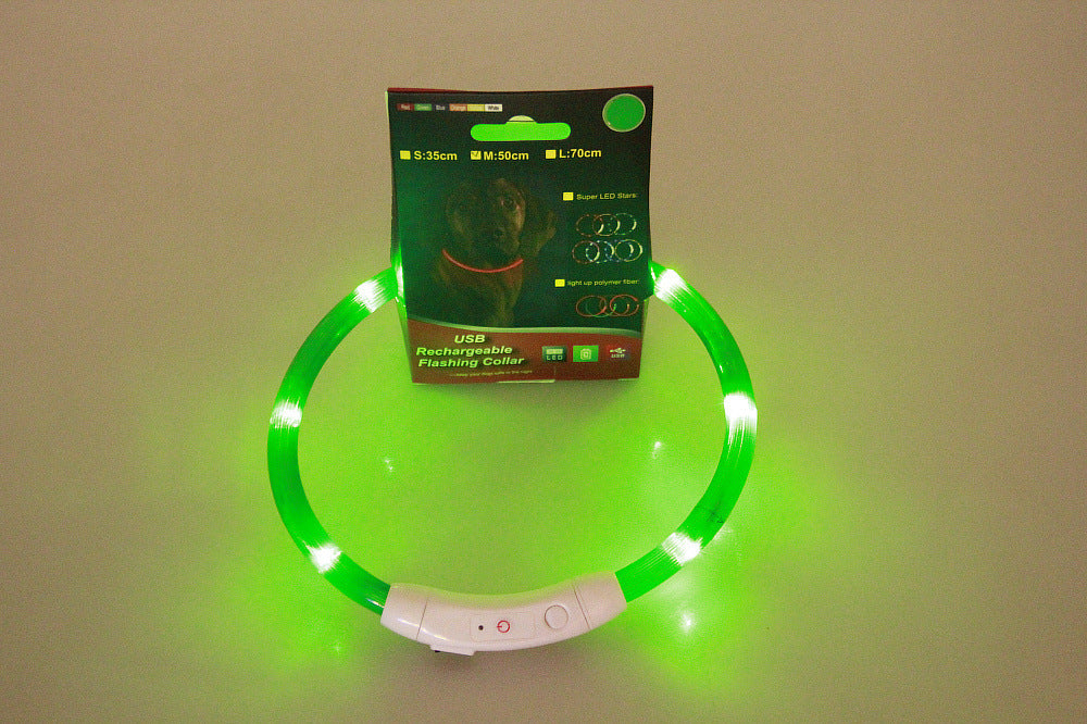 USB Glowing Pet Collar