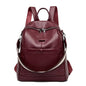 Women's Leather Backpacks - PureSelect