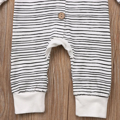 Striped Hooded For Babies - PureSelect