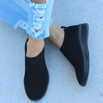 Flat Knitted Shoes - PureSelect