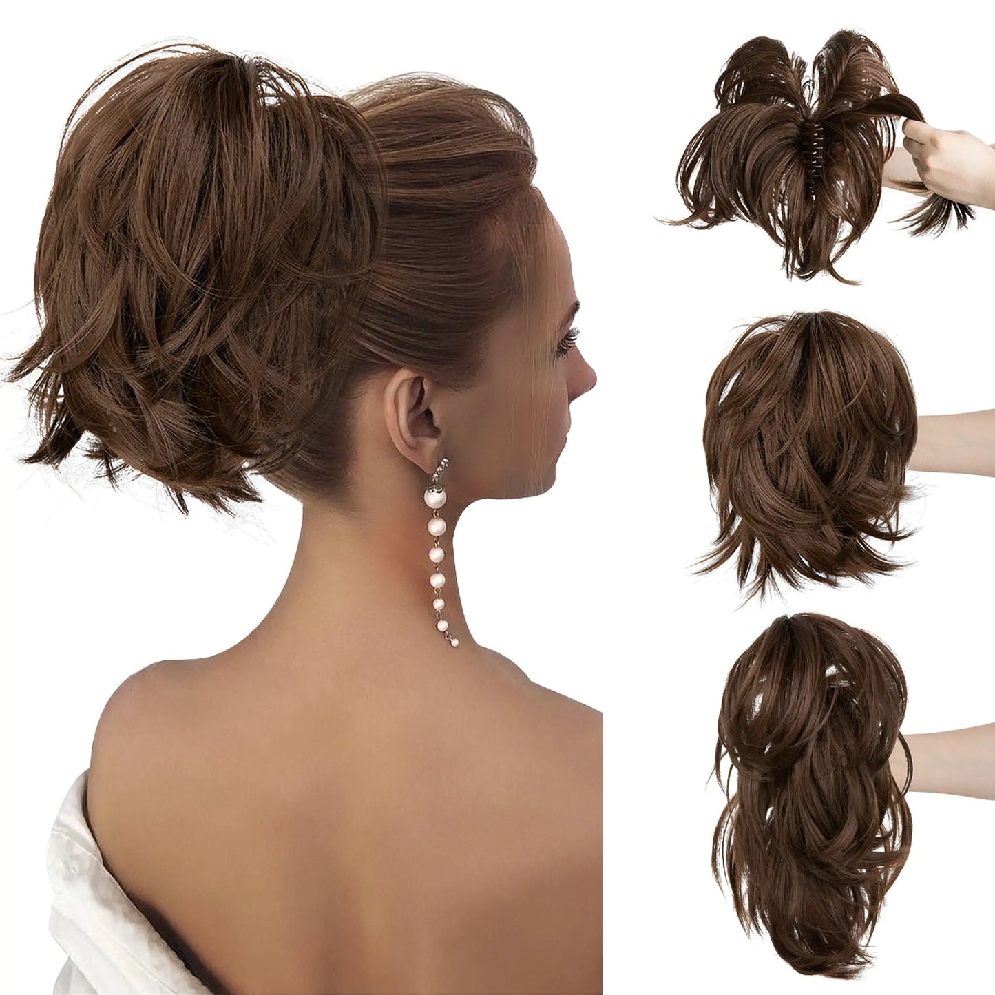 Clip In Ponytail Hair Extensions - PureSelect