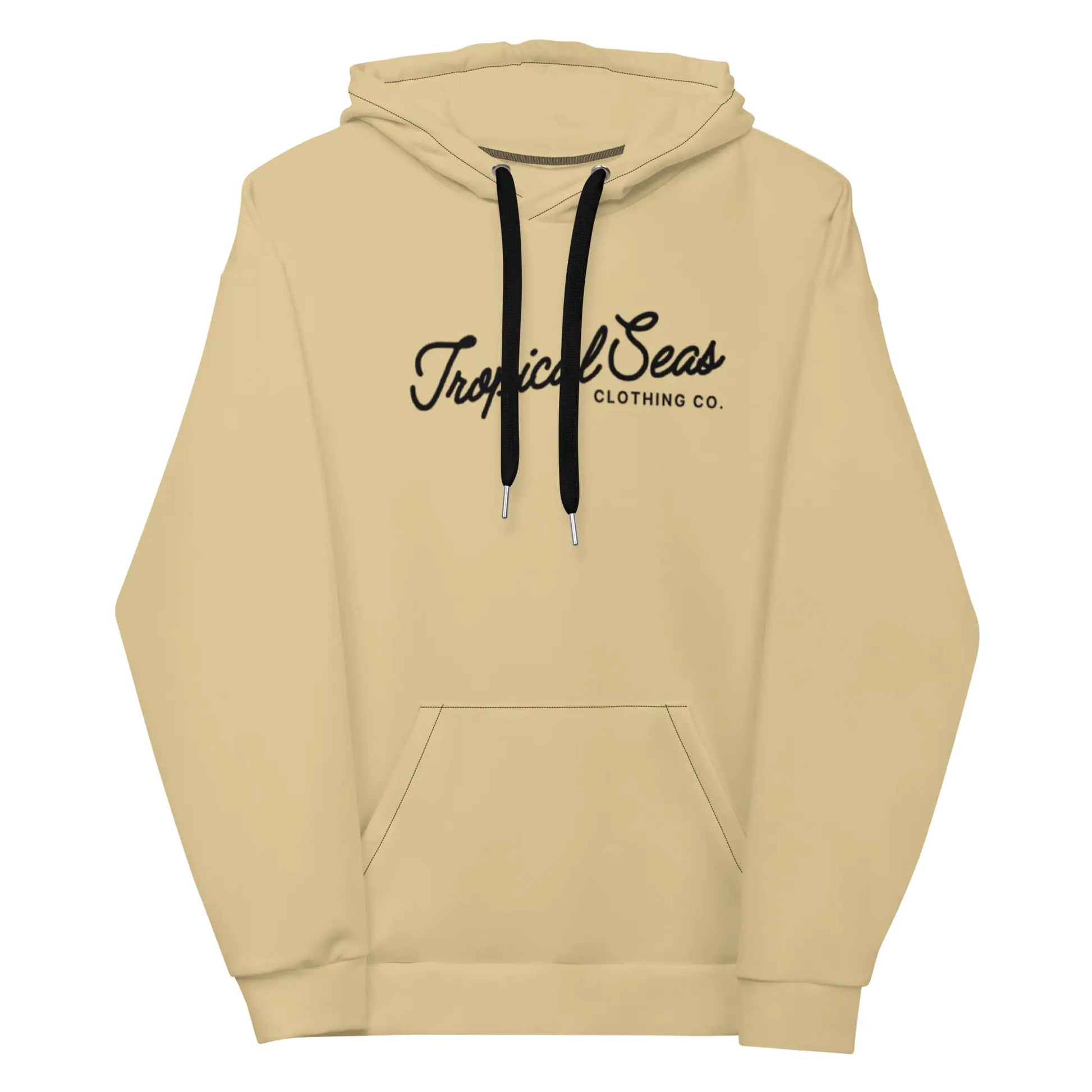 Beige Tropical Seas Hoodie - PureSelect