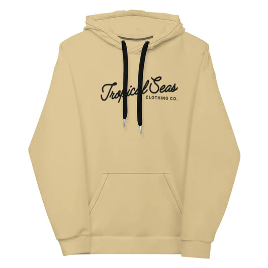 Beige Tropical Seas Hoodie - PureSelect