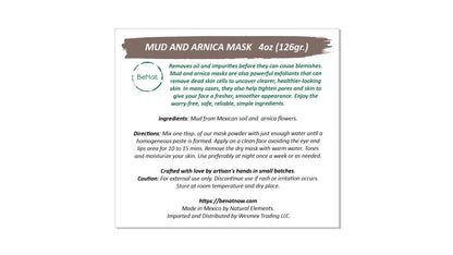 Mud and Arnica Mask - PureSelect