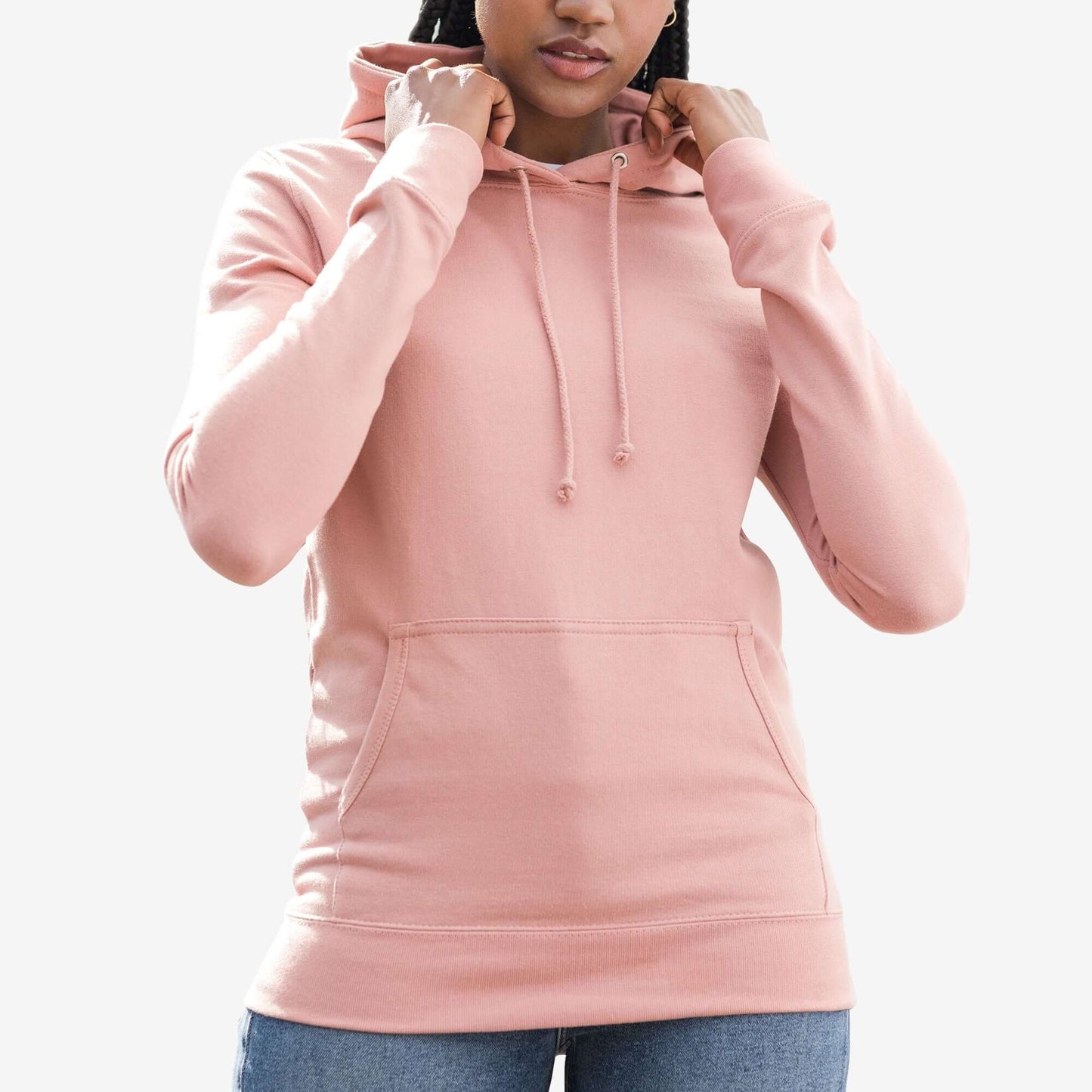 Feminine Fit College Hoodie - AWDis JH001F