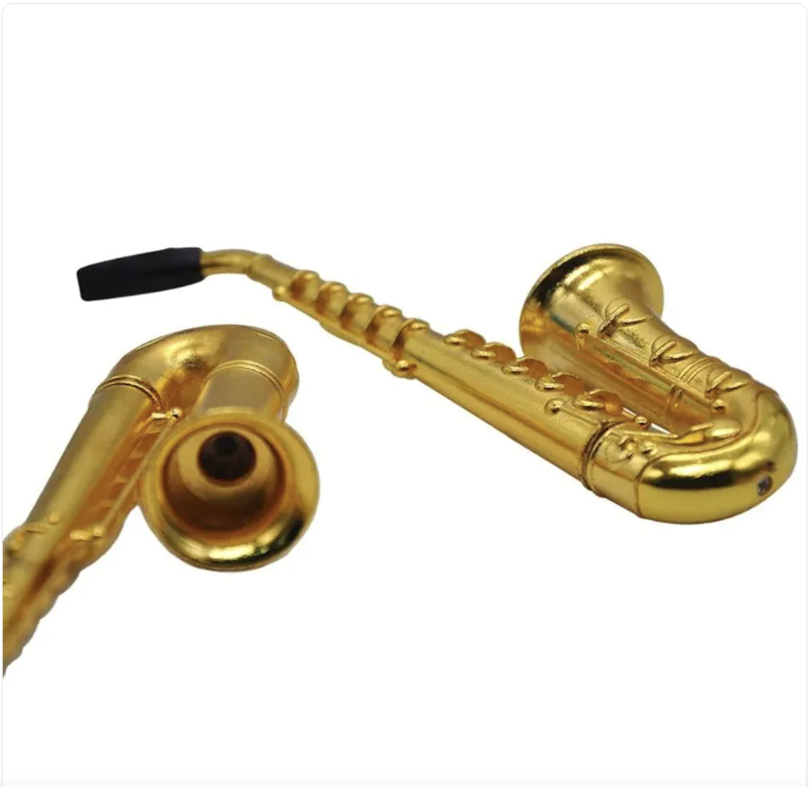 Small Metal Saxophone Pipe - PureSelect