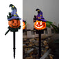 Solar Pumpkin Lantern Garden Decor