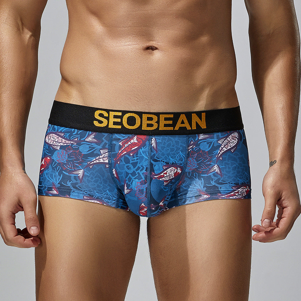 Boys Boxer Briefs Ice Silk Base