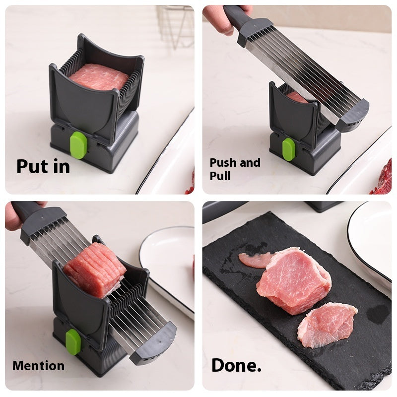 Chopper Stainless Steel Household Fast Meat Slice Multi-function Kitchen Gadgets