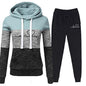 Casual Tracksuit Women Two Piece Set Suit Female Hoodies