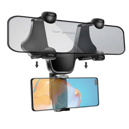 Multifunctional Car Rearview Mirror Navigation Bracket