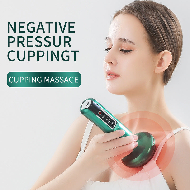 Electric Vacuum Cupping Massager – Portable Massage Tool for Relaxation