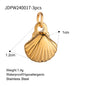 Stainless Steel Summer Vintage Shell Handmade Pendant