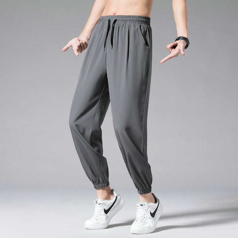 Nine Point Drawstring Wide Leg Sweatpants – Stylish Comfort for Every Occasion