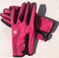Full Finger Touch Screen Zipper Ski Gloves
