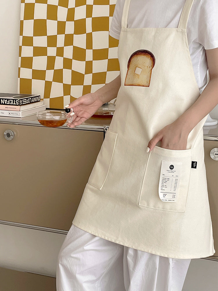 Fashionable Home Creative Kitchen Anti-fouling Cotton Apron