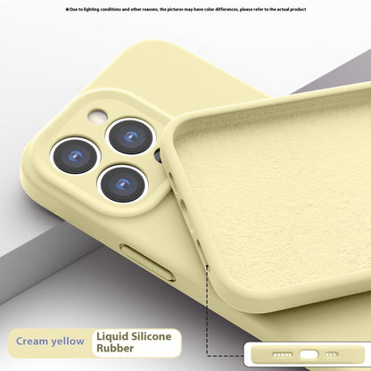 Liquid Silicone Case Drop-resistant Skin-friendly