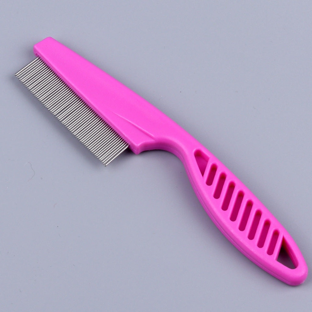 Fine-Toothed Flea Comb for Dogs & Cats