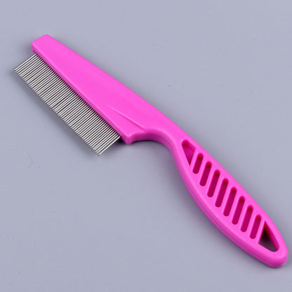 Fine-Toothed Flea Comb for Dogs & Cats