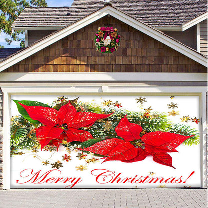 Christmas Garage Door Hanging Cloth