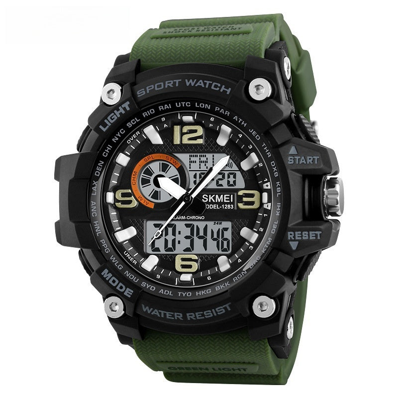 Sports Waterproof Electronic Watch Multifunctional Men