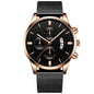 Men’s Luxury Business Quartz Watch with Mesh Band