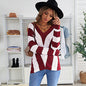 Casual Loose-Fit V-Neck Sweater for Women