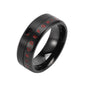 Men's Trendy English Alphabet Rotating Ring Accessories