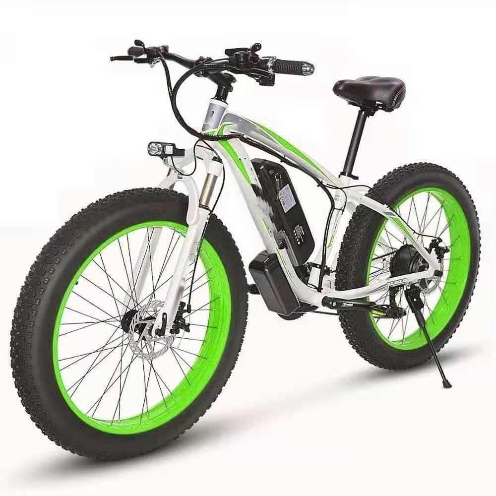 Electric Bicycle Lithium Tram Snow Electric Mountain Bike 21 Speed