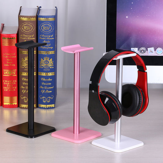 Detachable Aluminum Alloy Headset Hanger Display Shelf