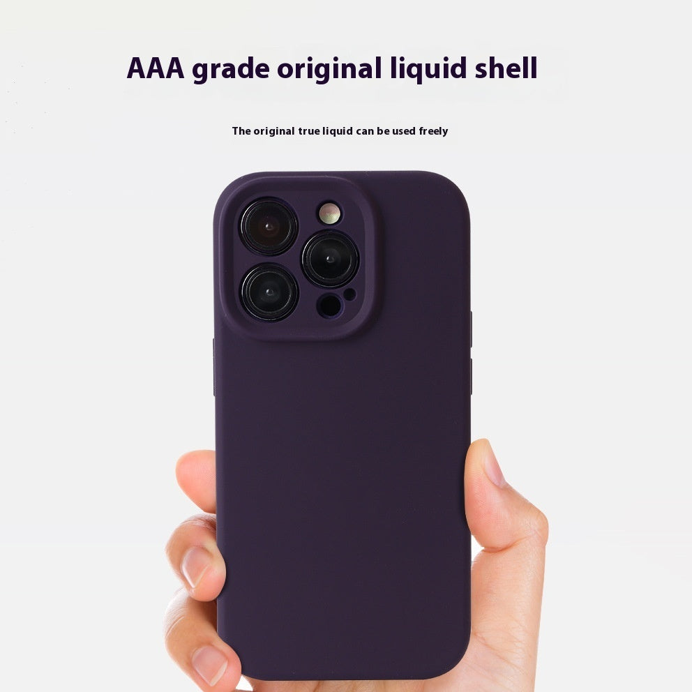 Liquid Silicone Case Drop-resistant Skin-friendly