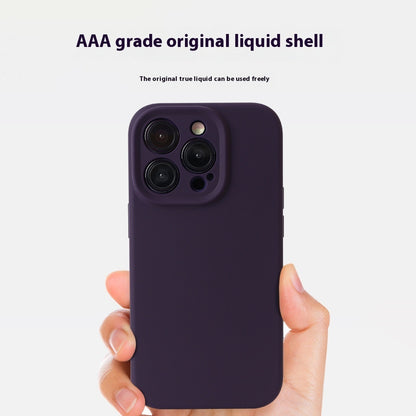 Liquid Silicone Case Drop-resistant Skin-friendly