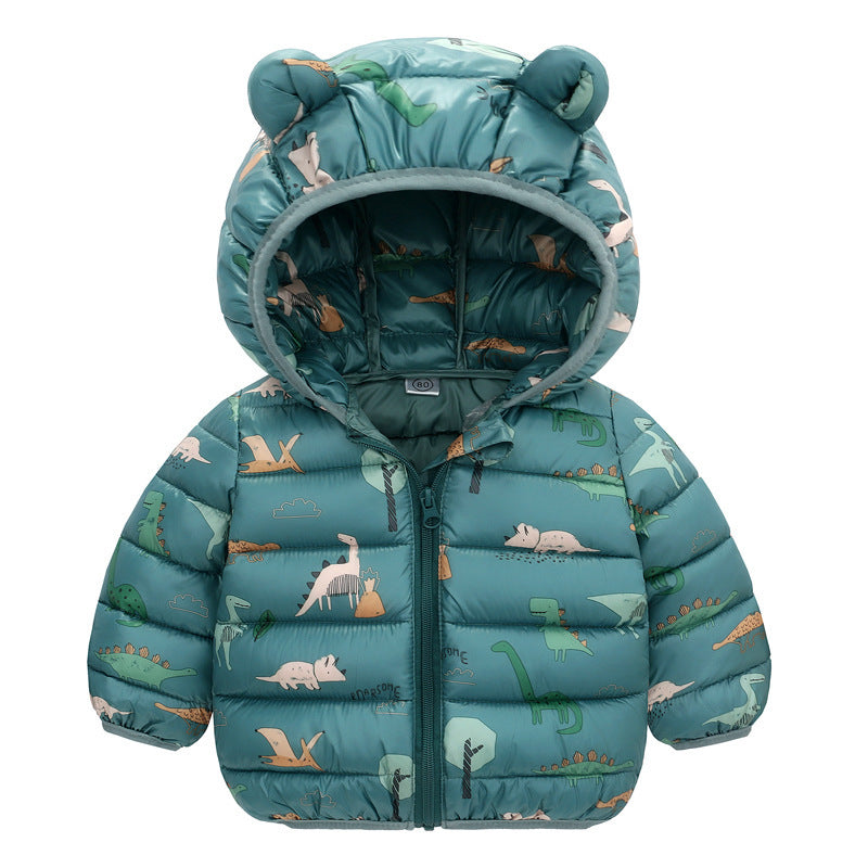 Winter Baby Cotton Coat Thickened Baby Quilt Coat Children's Clothing