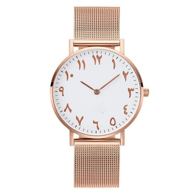 Luxury Quartz Watches for Men and Women with Stainless Steel Straps