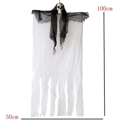 Party Decorations Horror White Little Hanging Ghost Scene Decoration Props