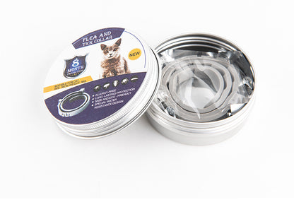 Adjustable Insect Repellent Collar for Cats and Dogs