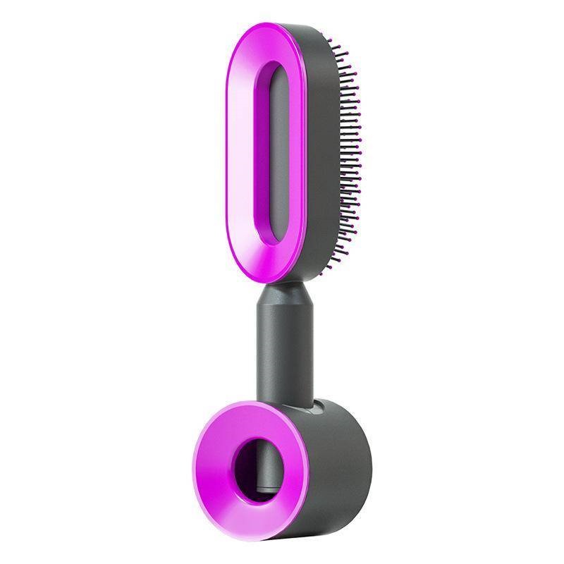 Comb Self-Cleaning Hair Brush, 3D Air Cushion Massage Brush Air Bag Massage