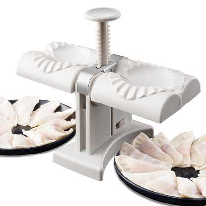 Collfa Automatic Dumpling Maker Mold – 2-in-1 Ravioli Press Set